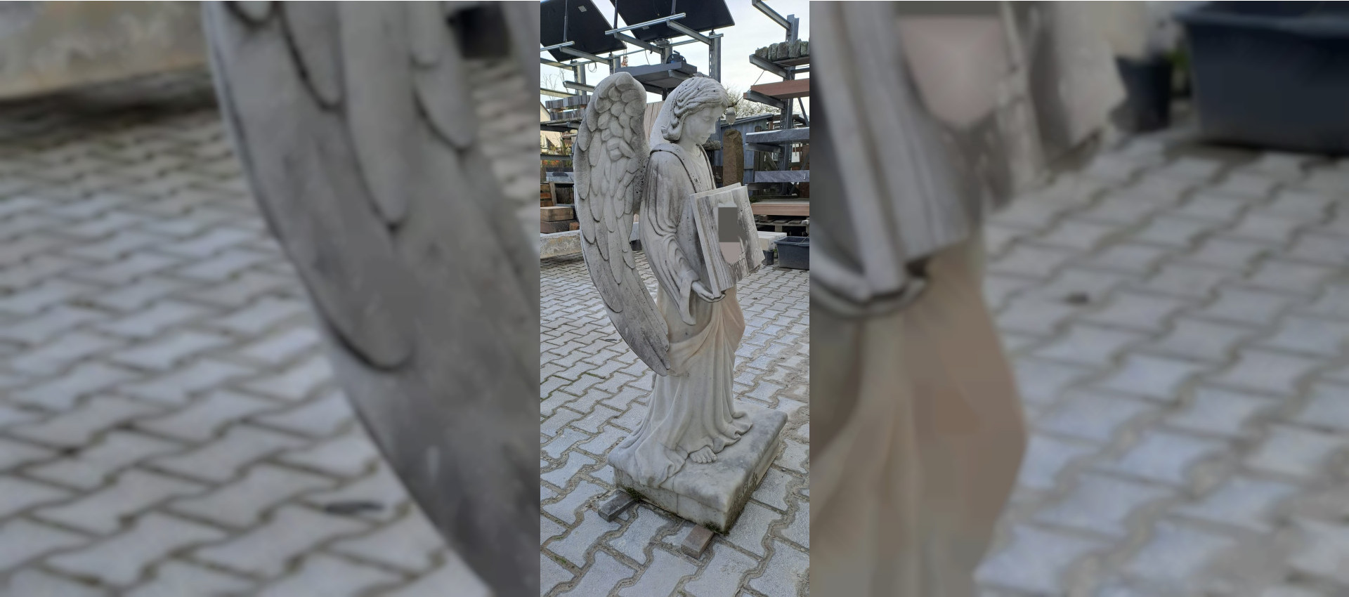 Engel aus Carrara Marmor verfügbar