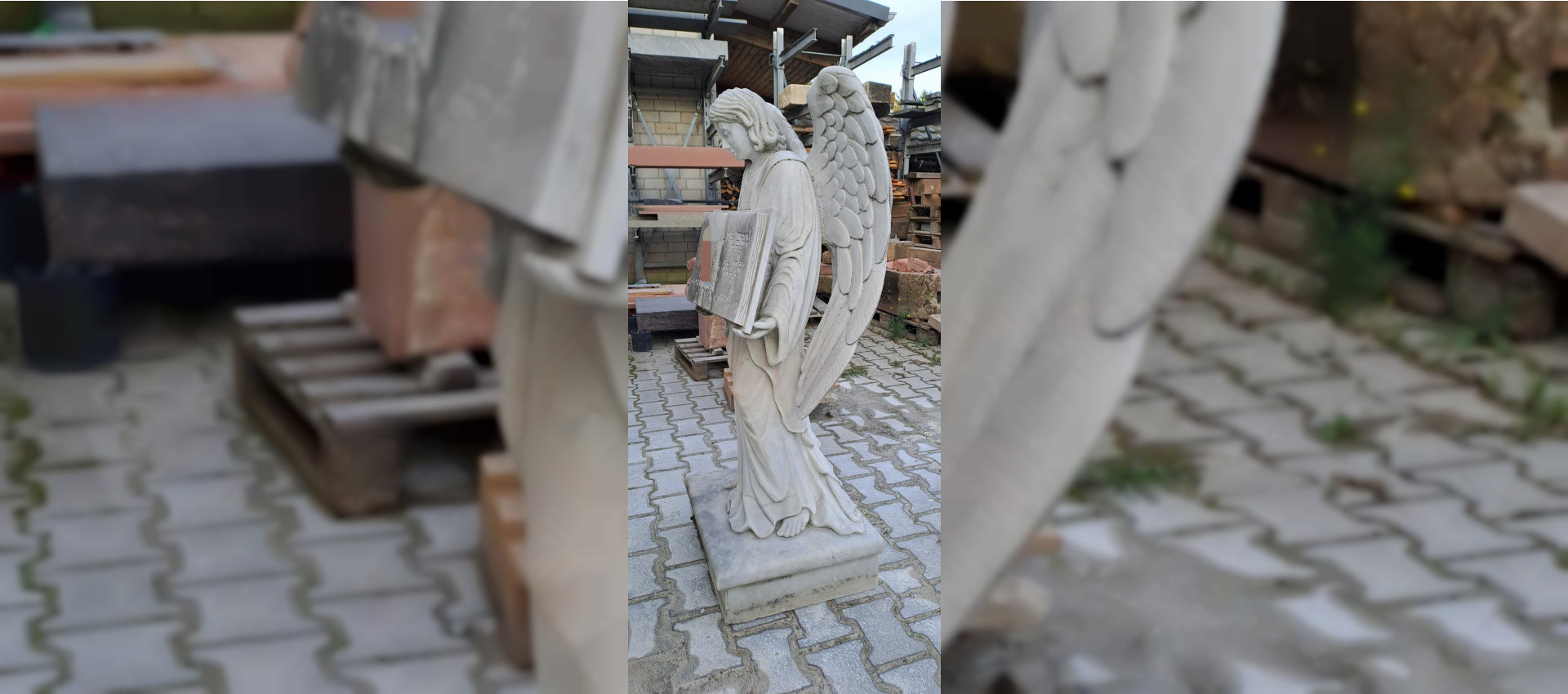 Engel aus Carrara Marmor verfügbar